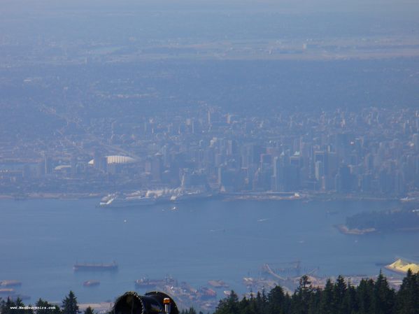 Vancouver depuis Grouse Mountain