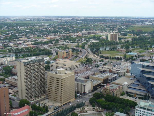 Une vue sur la ville de Calgary